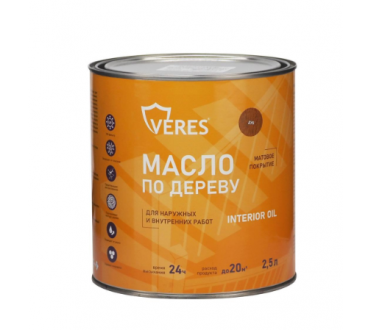 Масло для дерева Veres Interior Oil дуб (3л)